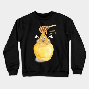 Funny sweet potato Crewneck Sweatshirt